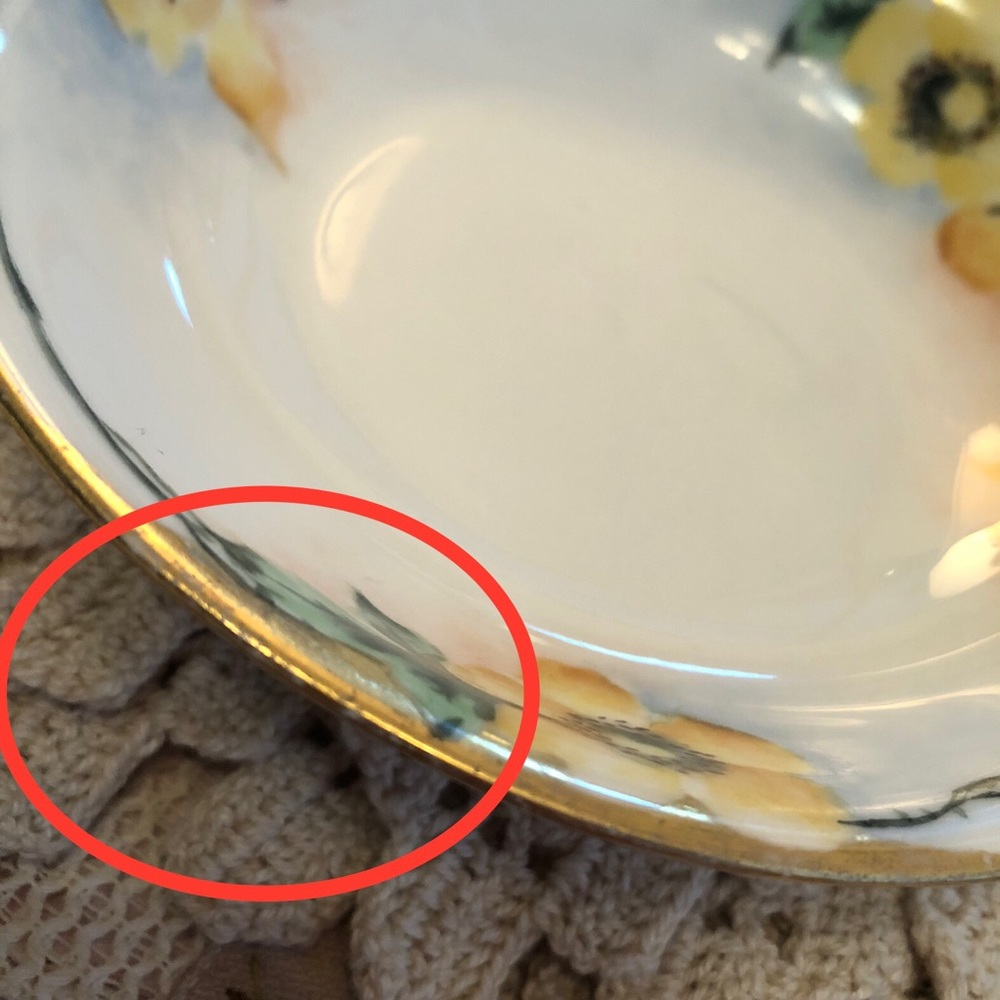 GRATIS- EUC- Vintage Pair of HP Berry Bowls - Picture 8 of 9